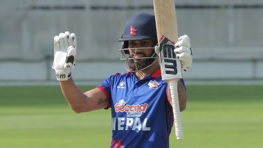 Nepal vs United Arab Emirates Live Streaming Online: Get Free Telecast Details of NEP vs UAE 6th ODI in ICC Men’s Cricket World Cup League 2 on TV