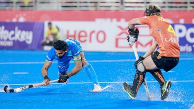 Harmanpreet Singh Scores a Hat-Trick As India Beat Australia 5–4 in FIH Pro League Hockey 2022–23