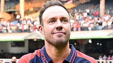 AB de Villiers Pens Down Emotional Message After Getting Inducted Into the RCB Hall of Fame Along WIth Chris Gayle Ahead of IPL 2023 (See Post)