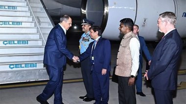 World News | Russian Foreign Minister Sergey Lavrov Arrives in India for G20 Foreign Ministers' Meeting