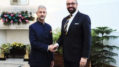 World News | Jaishankar Meets UK FS James Cleverly, Discuss Young Professional Scheme