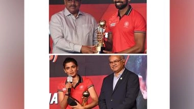 Sports News | Hockey India Congratulates PR Sreejesh, Savita on Winning Sportstar ACES 2023 Award