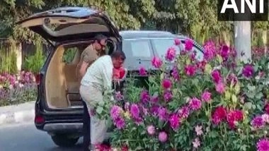 India News | Gurugram: Man Held for Stealing Flower Pots Set Up for G20 Event