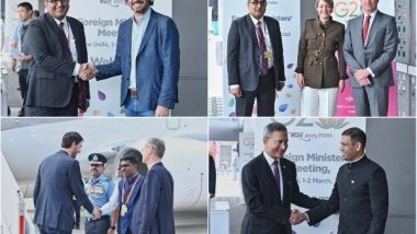 World News | FMs of Netherlands, Canada, Argentina, Singapore and Bangladesh Reach India for Foreign Ministers' Meet