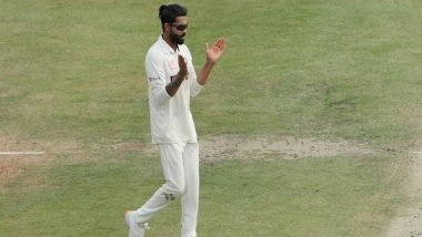 Sports News | Border-Gavaskar Trophy, 3rd Test: Khawaja-Labuschagne Stand Overpowers Jadeja's Spin, Visitors' Score Reads 156/4 (Day 1, Stumps)