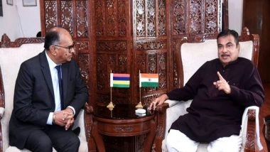 World News | Mauritius Minister Meets Nitin Gadkari, Discusses Strategies for Promoting Sustainable Infrastructure Development