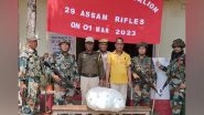 India News | Heroin Worth Rs 10.4 Cr Seized in Assam's Cachar