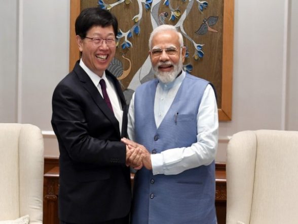 Business News | PM Modi Meets with Foxconn Chairman, Discusses India's Tech and Innovation - Vimarsana News
