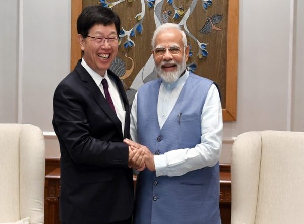 Business News | PM Modi Meets with Foxconn Chairman, Discusses India's Tech and Innovation
