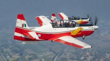 India News | Union Cabinet Approves Procurement of 70 HTT-40 Trainer Aircraft from HAL for Indian Air Force