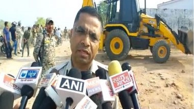 India News | Two Illegal Structures Including One of Listed Criminal Demolished in MP's Chhatarpur