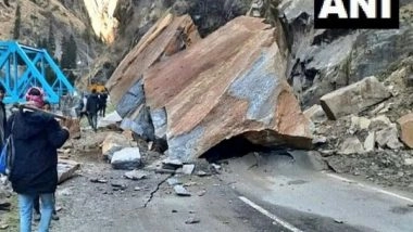India News | Uttarakhand: Traffic Remains Disrupted After Boulder Damages Gangotri National Highway
