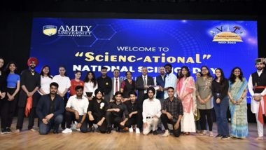 Business News | Amity University Punjab Empowers Students to Explore the World of Science on National Science Day 2023