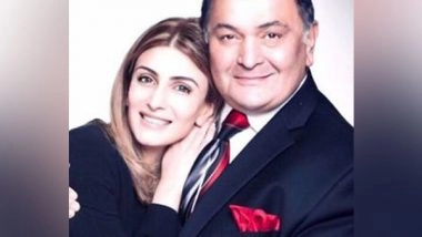 Entertainment News |  Flashback Friday: Riddhima Kapoor Posts Childhood Pic as She Remembers Father Rishi Kapoor
