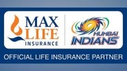 Business News | Max Life Insurance Partners as the Official Life Insurer of Mumbai Indians' Women's Team