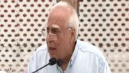 India News | It's Government Vs Citizens: Kapil Sibal Tears into Centre, Claims Misuse of Anti-defection Law