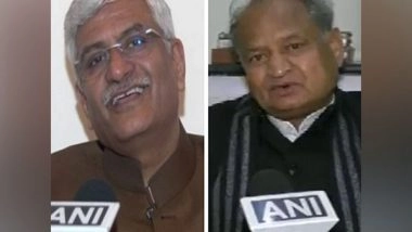 India News | Union Minister Gajendra Singh Sekhawat Files Defamation Case Against Rajasthan CM Gehlot