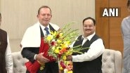 India News | Former Australian PM Tony Abbott Interacts with JP Nadda in Delhi