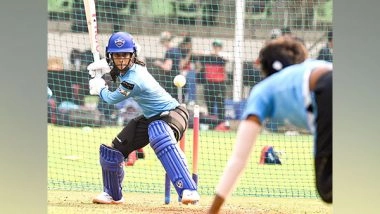 Sports News | Delhi Capitals Start Practice Ahead of WPL Opener Against Royal Challengers Bangalore