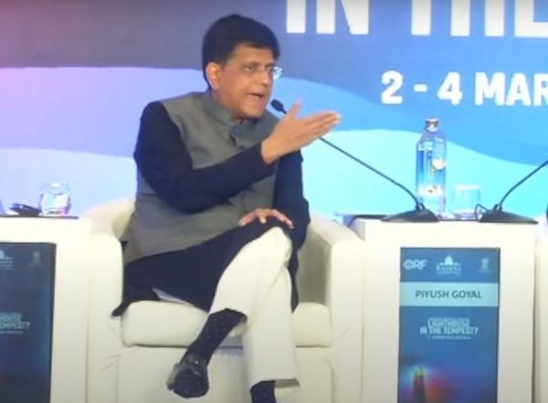 India Is Targeting Annual Export of Trillion Dollars of Goods and Services by 2030, Says Union Minister Piyush Goyal
