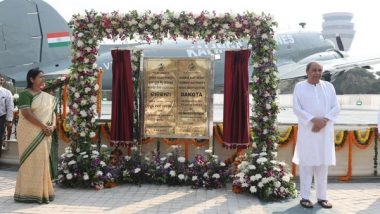 India News | Odisha CM Naveen Patnaik Unveils Biju Patnaik's 'Dakota' Aircraft for Public Viewing in Bhubaneswar