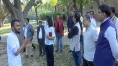 India News | Delhi: 'Jan Aushadhi-Viraasat Ke Saath' Health Heritage Walk Organised at Sundar Nursery in Nizamuddin