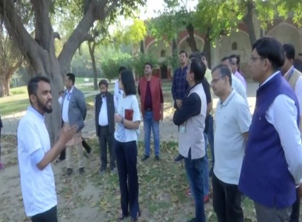 India News | Delhi: 'Jan Aushadhi-Viraasat Ke Saath' Health Heritage Walk Organised at Sundar Nursery in Nizamuddin
