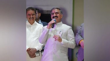 India News | CM Sukhu Exhorts Youth to Preserve Cultural Heritage of Himachal