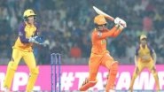 Sports News | WPL: Harleen-Gardner Partnership Powers Gujarat Giants to 169/6 Against UP Warriorz