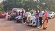 India News | Women's Car Rally with Unique Themes Organized in Bhubaneswar Ahead of International Women's Day