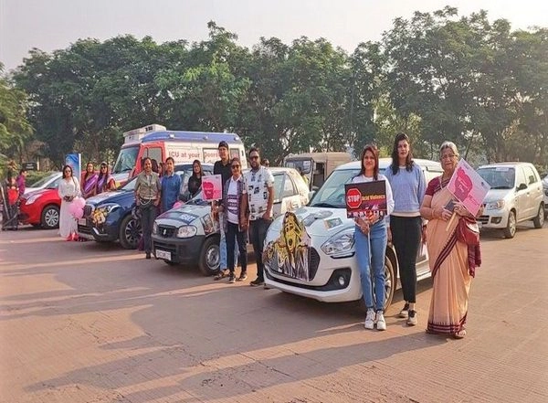 India News | Women's Car Rally with Unique Themes Organized in Bhubaneswar Ahead of International Women's Day
