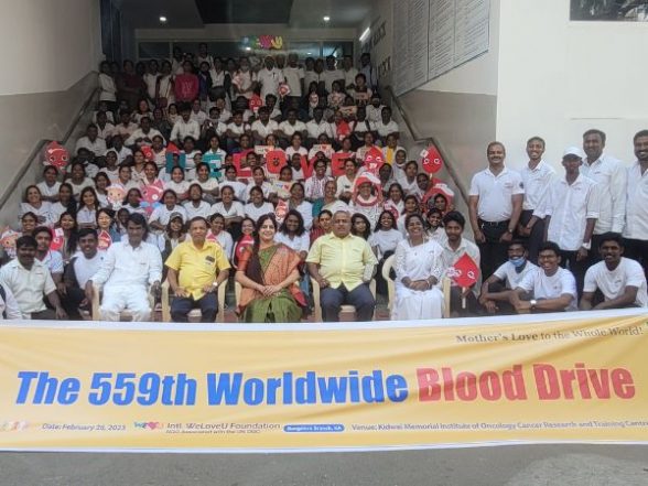 Business News | WeLoveU Takes the Lead in Supply of Healthy Blood, Through Voluntary Non-remunerated Blood Donation - Vimarsana News