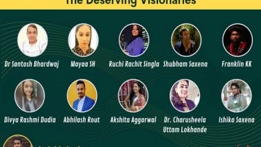 Business News | INKZOID FOUNDATION Felicitates the Deserving Visionaries