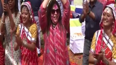 World News | Diplomats Have a Great Time at Meenakshi Lekhi's Holi Mahotsav in Delhi