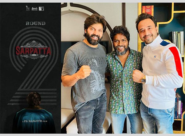 Business News | Arya's Sarpatta Parambarai's Sequel Sarpatta Round 2 to Roll Soon; to Be Jointly Produced by Jatin Sethi, PA Ranjith and Arya, to Release in Cinemas!