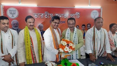 India News | Tripura: Manik Saha Elected as BJP Legislature Party Leader, Set to Become CM Again