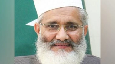 World News | Jamaat-e-Islami Chief Siraj Ul Haq Calls for Fresh Elections in Pakistan