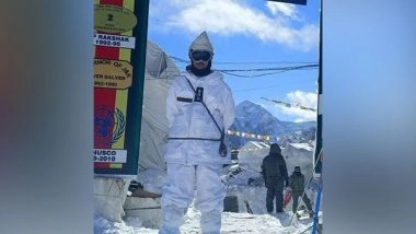 India News | First Woman Officer Posted at Highest Battlefield of Siachen Hopes to Inspire Girls to Join Army