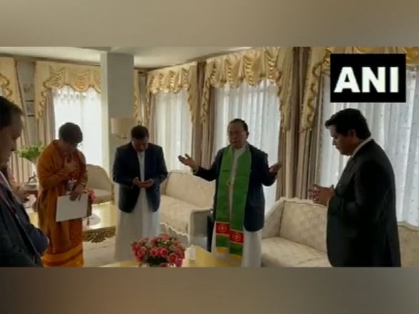 India News | Meghalaya CM-designate Conrad Sangma Attends Prayer Meeting Before Swearing-in Ceremony of New Govt - Vimarsana News