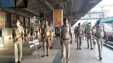 India News | Security at Lucknow's Charbagh Railway Station Beefed Up Ahead of Holi