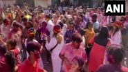 India News | Rajasthan: Holi Celebrations at Its Peak in Jaipur After a Grey Covid Period