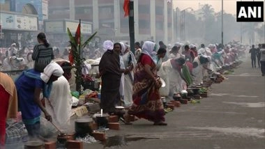 India News | Attukal Pongala Festival Celebration Begins in Thiruvananthapuram's Bhagavathy Temple