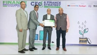 Business News | Sanjay Upadhyay, Director Finance and Group CFO of Deepak Nitrite Limited Conferred The BW Best CFO Large Enterprise Award