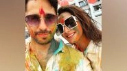 Entertainment News | Sidharth Malhotra Shares Glimpse from First Holi with Wife Kiara Advani