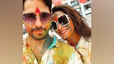 Entertainment News | Sidharth Malhotra Shares Glimpse from First Holi with Wife Kiara Advani