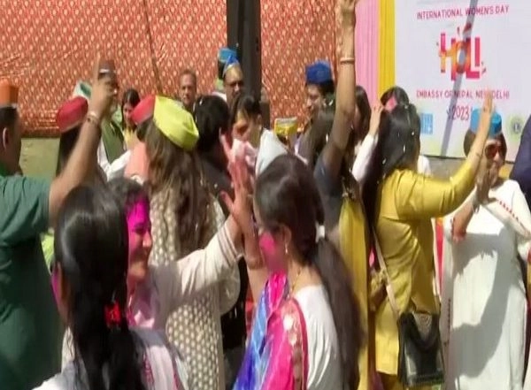 World News | Nepali Embassy Celebrates Holi, International Women's Day
