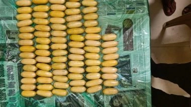 India News | 2.976 Kg Narcotic Substances Worth Rs 30 Cr Seized at Chhatrapati Shivaji Maharaj Airport, 2 Held