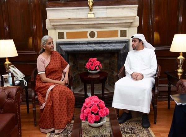 World News | FM Nirmala Sitharaman Meets UAE Ambassador Abdulnasser Jamal Alshaali, Discusses Bilateral Ties