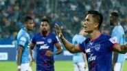 Sports News | ISL: Chhetri Strikes as Bengaluru FC Go One-up on Mumbai City FC in Semi-final