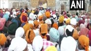 India News | Devotees Celebrate Hola Mohalla at Golden Temple in Amritsar